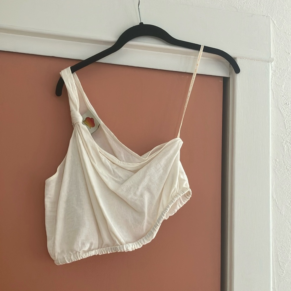 Farm Rio one shoulder Top